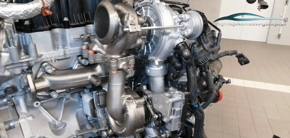 Szeregowy układ dwóch turbosprężarek