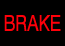 brake trouble light