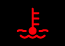 kontrolka wysokiej temperatury płynu chłodzącego