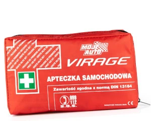 apteczka samochodowa w standardzie DIN