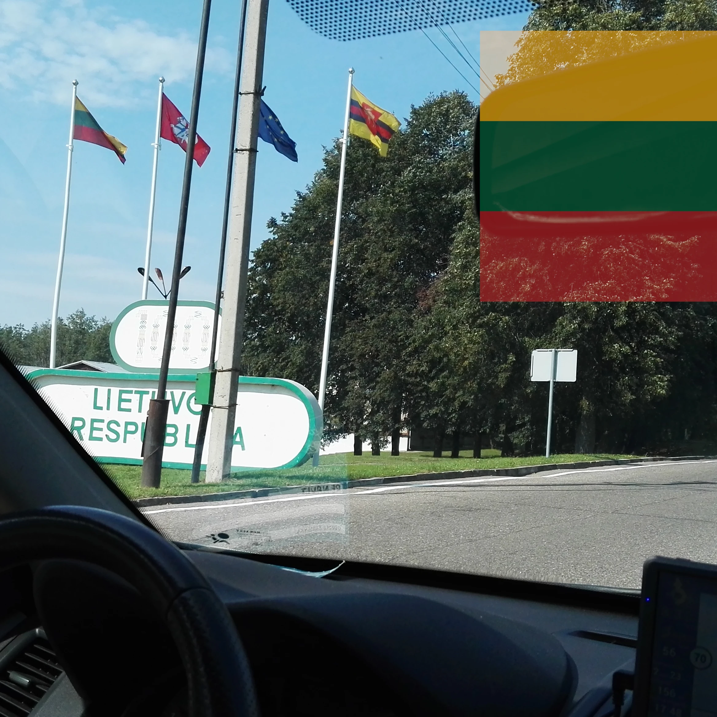 Podróż samochodem na Litwę