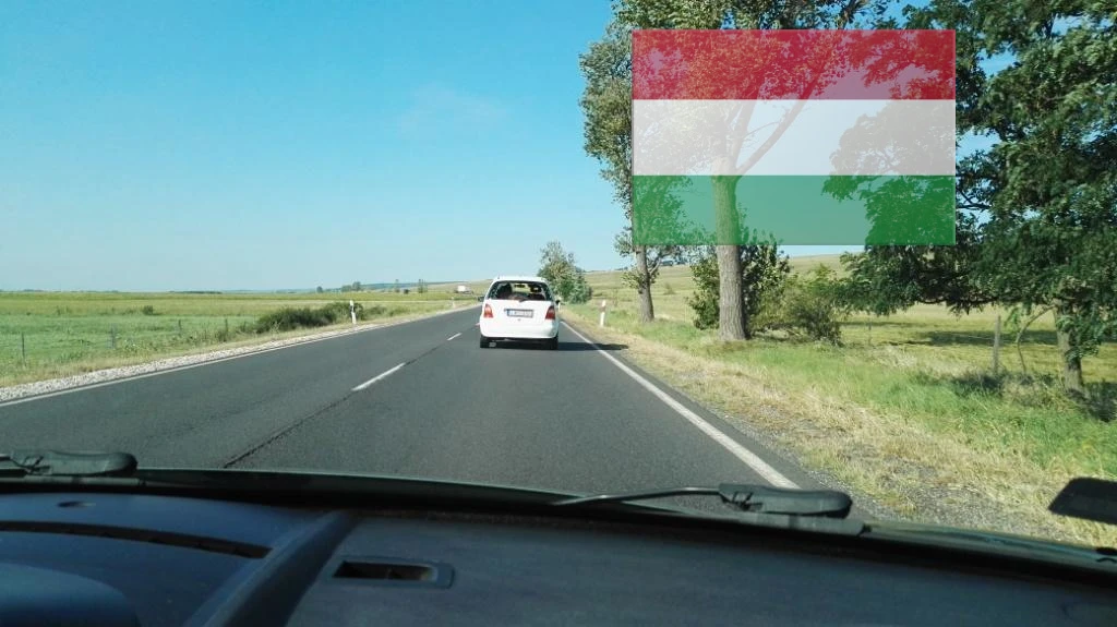 samochodem na Węgry