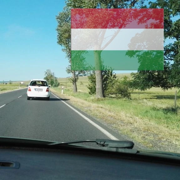 Podróż samochodem na Węgry